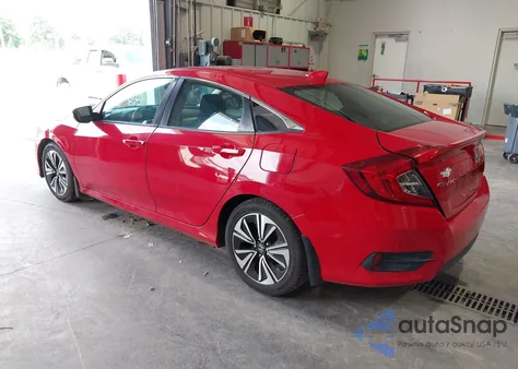 2017 Honda Civic Ex-T from USA, damaged, VIN 2HGFC1F3XHH653355